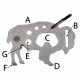 UST Buffalo Tool A Long Multi-Tool, Titanium 20-12236