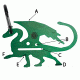 UST Dragon Tool A Long Multi-Tool, Green 20-12211