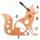 UST Fox Tool A Long Multi-Tool, Orange 20-12213