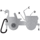 UST Tool A Long, Off-Road, Silver 20-12092