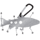 UST Tool A Long, Trout, Silver 20-12096