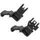 UTG Pro ACCU-SYNC Offset Deployable Front Sight, Black + ACCU-SYNC Offset Deployable Rear Sight, Black