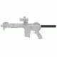 Leapers AR Pistol Receiver Extension Tube, Matte Black, TLU008