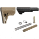 UTG Pro AR15 Ops Ready S4 Mil-spec Stock Kit, FDE, RBUS4DM