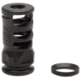 UTG Pro AR15 Stubby Muzzle Brake, 9mm, 1/2X28in Three Chamber Muzzle Brake