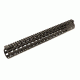 UTG Pro Keymod Compat. M and P10 15 in Super Slim Free Float Rail Handguard, Black MTU026SSKC