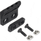 UTG Pro M-LOK Angled Picatinny Mount, Matte Black Anodized Aluminum, Black, MT-MP45