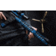 UTG Pro M-LOK AR15 15in Ultra Slim Rail, Black / Blue 2-Tone, MTU019SSM3B2