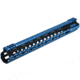 UTG Pro M-LOK AR15 15in Ultra Slim Rail, Black / Blue 2-Tone, MTU019SSM3B2