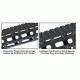 UTG Pro M-LOK M and P10 17 in Super Slim Free Float Handguard, Black MTU038SSMC, EDEMO6
