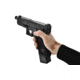 Leapers UTG Pro +5 Base Pad, Glock 17/34, Matte Anodize, Black, PUBGL51-5RD