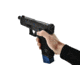 Leapers UTG Pro +5 Base Pad, Glock 17/34, Matte Anodize, Blue, PUBGL51B-5RD