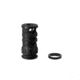Leapers UTG Pro AR15 Stubby Muzzle Brake, .223/5.56, 1/2 in x 28, Steel, Black, TLUMD01