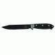 Utica UTK Series 7in Bowie Fixed Knife with Sheath, 12.8in, Black/Gray, 11-UTKB6