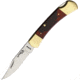 Utica Original II Lockback Folding Knife, Brown, Brown wood handle, 11-17101CP