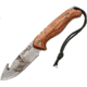 Utica Shoehorn Elk II Fixed Blade Knife, 4 8Cr13MoV stainless blade, Brown pakkawood handle, 91-1066CP