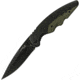 Utica Smoky Canyon V Linerlock Folding Knife, OD green, OD green G10 handle with carbon fiber inlay, 91-1603CP
