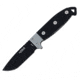 Utica Stealth III Fixed Blade Knife, 3.75 black oxide coated 1095HC steel blade, Black and gray micarta handle, 11-UTKS3