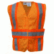 Utility ProWear ADJUSTABLE HI VIS VEST CL2, Orange, L/XL UHV312-L/XL-O
