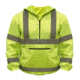 Utility ProWear High Visibility Nylon Packable Pullover Class 3, Yellow, LARGE UHV658-L-Y