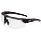 UVEX Avatar Safety Eyewear, Black Frame, Clear Hydroshield Anti-fog Lens S3850