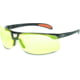 UVEX Protg Safety Glasses, Black/Amber, S4222HS