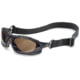 UVEX Seismic Sealed Protective Eyewear, Black Frame, Espresso Anti-scratch Lens S0601HS