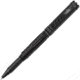 UZI Crown Bezel Tactical Pen With Aluminum Body, 6.13in Overall, Black Titanium Coated Aluminum Body, Accepts Standard And Fisher Space Pen Refills, Crown Bezel, UZI-TACPEN20-BK