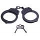 UZI Chain Handcuff, Black - UZI-HC-C-B