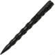 UZI Tactical Defender Pen w/ Black and Aluminum, 5 1/4in Overall, Black Aircraft Aluminum, SS Striking Point, Compatible w/ Standard And Fisher Space Pen Refills, UZI-TACPEN11-BK