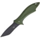 V NIVES Deplorable Linerlock Folding Knife, 5.5in Closed, 4in Black Aus-8 SS Blade, OD Green Frn Handle, Pocket Clip, Storage Case., V15FRNPBGR