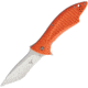 V NIVES Deplorable Linerlock Folding Knife, 5.5in Closed, 4in Satin Aus-8 SS Blade, Orange Grooved Frn Handle, Pocket Clip, Storage Case., V15FRNPOR