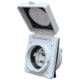 Valterra 30 Amp Power Inlet, White, A10-30INVP