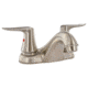 Valterra Faucet 4in Deck Lav Brushed Nickel 2 Lever Handle, PF222405