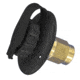 Valterra Flush-Mount Water Inlet - Fpt, 2-3/4in Metal Flange, Carded, Black, A01-0175LFVP