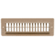 Valterra Heating And A/C Floor Register - 2-1/4in x 10in, Light Brown, A10-3365VP
