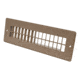 Valterra Heating And A/C Floor Register - 2-1/4in x 10in, Light Brown, A10-3365VP