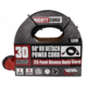 Valterra Mighty Cord 90 deg LED Detachable 30 Amp Power Cord w/ Handle, Red, 25ft, A10-3025ED90