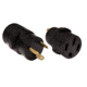 Valterra Mighty Cord Adapter Plug - 30Am To 50Af, Bulk, Black, A10-3050A