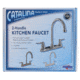 Valterra Pf221305 Faucet 8in Deck Chrome Hi Arc Spout 2 Handle, PF221305