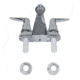 Valterra Pf222304 Faucet 4in Deck Lav Chrome w/ 2 Lever Handle, PF222304