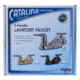 Valterra Pf222304 Faucet 4in Deck Lav Chrome w/ 2 Lever Handle, PF222304