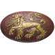 Valyrian Steel Lannister Shield, 31 x 18, VS0115