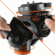 Vanguard Espod CX Tripod with Pan Head, Black Espod CX 204AP