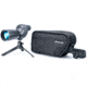 Vanguard Vesta 350S 12-45x50mm Straight Spotting Scope Kit w/ Tabletop Tripod and Soft-Sided Carrying Bag, Black, Vesta 350S