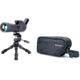 Vanguard Vesta 560A 15-45x60mm Angled Spotting Scope Kit w/ Tabletop Tripod and Soft-Sided Carrying Bag, Black, Vesta 560A