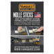 Vanquest Gear 5in MOLLE STICKS STIX 4 Pack, Coyote Tan, Small 99MS5X4-CT