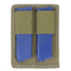 Vanquest Gear DOUBLE MAG HOLDER Hook &amp; Loop Insert, Coyote Tan, Small 012202CT