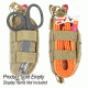 Vanquest Gear FATPack Gen-2 First Aid Trauma Pack,4x6, Coyote Tan, Small 081246CT