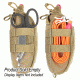 Vanquest Gear FATPack Gen-2 First Aid Trauma Pack,5x8, Coyote Tan, Medium 081258CT